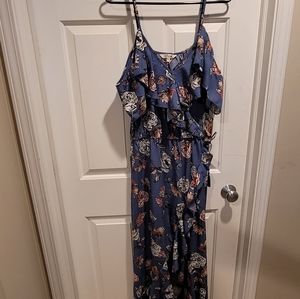 NWT High low front spring summer dress
